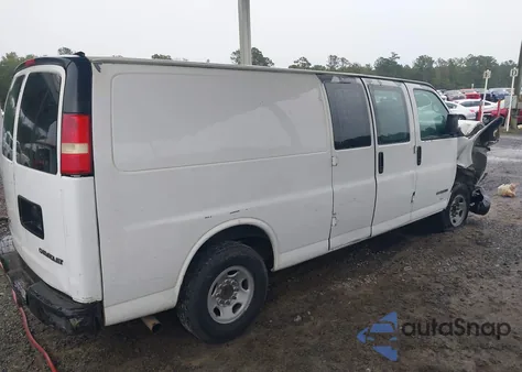 2006 GMC Savana Work Van z USA, uszkodzony, nr VIN 1GTGG29U961148548